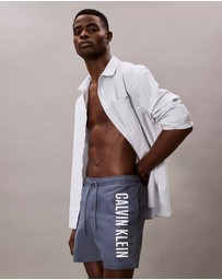 Calvin Klein - Intense Power Medium Drawstring Swim Shorts