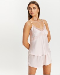 Atmos&Here - Tiana Lace Trim PJ Cami Set