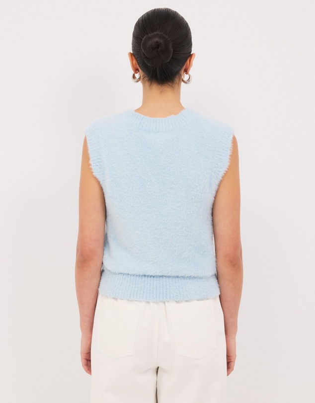 Calli - Rae V-Neck Knit Vest Top