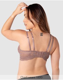 Hotmilk Maternity Lingerie - Heroine Plunge Nursing Bra - Flexiwire