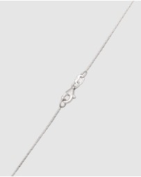 Kuzzoi - ICONIC EXCLUSIVE - Necklace with Feather Pendant in 925 Sterling Silver