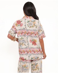 Petal & Pup - Cascais Shirt - Rose Tile