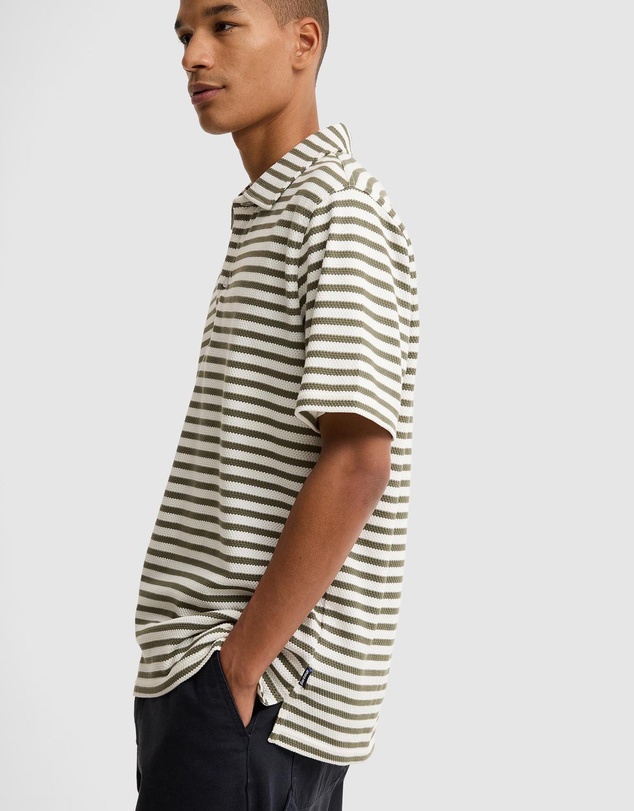 Barbour - Farlam Striped Tailored Polo Shirt