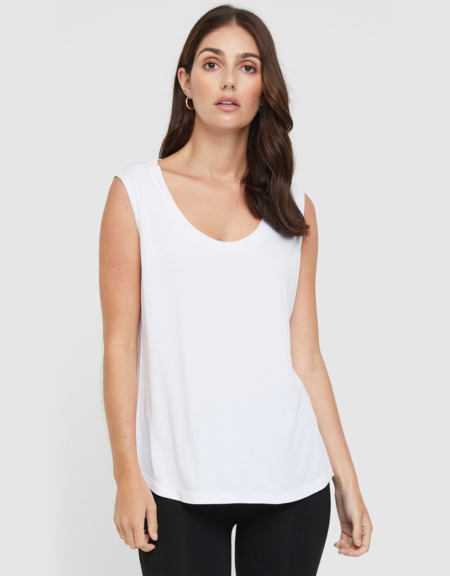Bamboo Body - Classic Scoop Tank