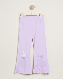 KAJA Clothing - Shining Embroidery Cartoon Lola Pants - Kids
