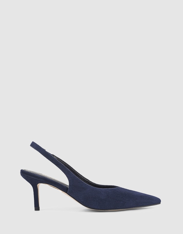 Siren - Yory Slingback Kitten Heels