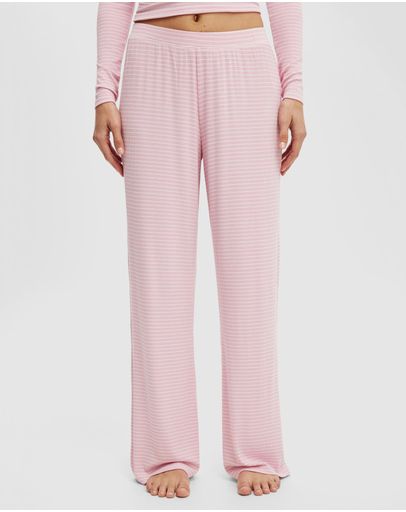 Ribbed Lucy Stripe Rosy Haze Pink/Pink Kiss