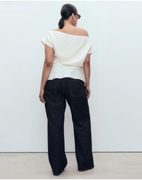 M.N.G - Danila Wide Leg High-Rise Jeans