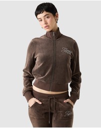 GUESS Originals - GUESS Originals Rhinestone Hoodie