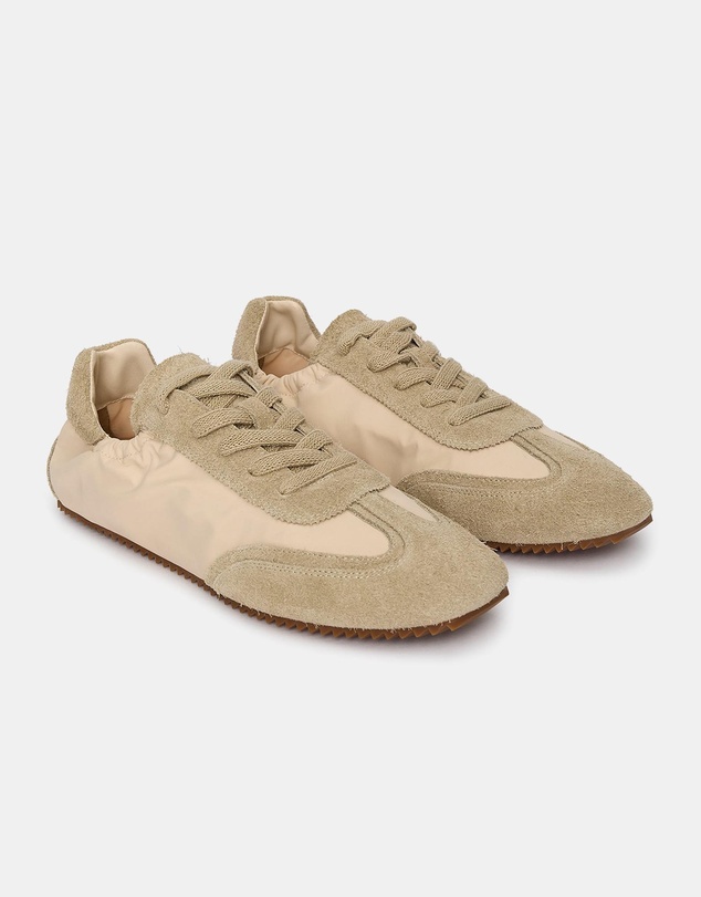 ARKET - Suede-Nylon Trainers