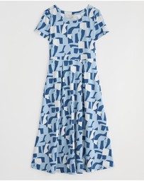 Seasalt - Seasalt Cornwall Blue S/S Veronica Dress