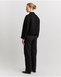 Toorallie - Button Front Wool Jacket