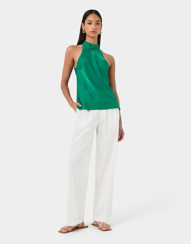 Forcast - Leana Bias Tie Top