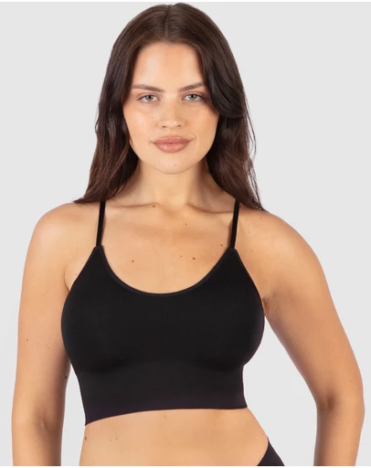 B Free Intimate Apparel - Long Line Spaghetti Strap Bralette (A-B-C-D-DD-E-F) Cup