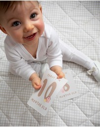 Living Textiles - Milestone Cards - Tractor Ride