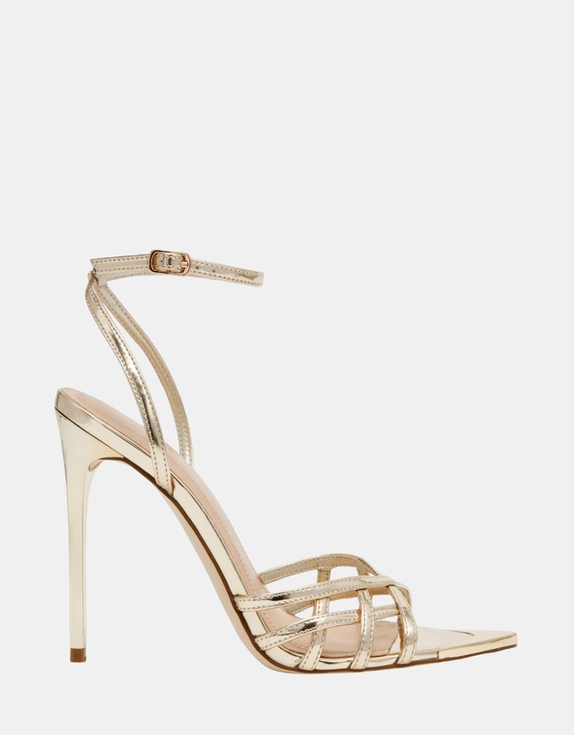 Steve Madden - Sensation Gold Heels