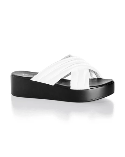 City Chic - WIDE FIT Prairie Flatform