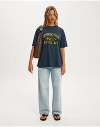 Cotton On - The Lcn Music Boxy Graphic Tee