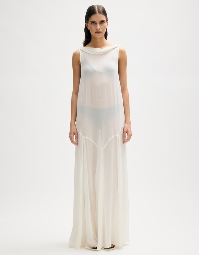 Minima Esenciales - Mika Scarf Maxi Dress