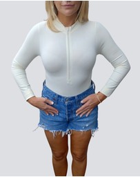 Core Trainer - Luxe Sculpt Long Sleeve Shapewear Bodysuit