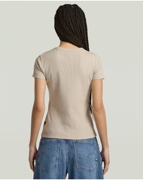 G-Star - Rib Cap Sleeve Tee