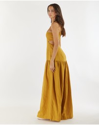 Amelius - Nathalie Linen Maxi Dress