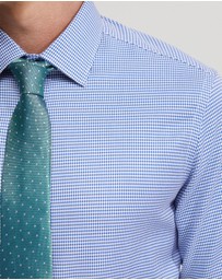 Oxford - Beckton Houndstooth Cotton Shirt