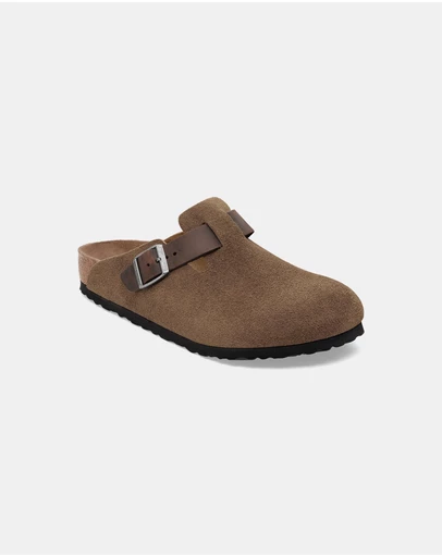 Birkenstock - Boston Oiled Suede Leather Regular - Unisex