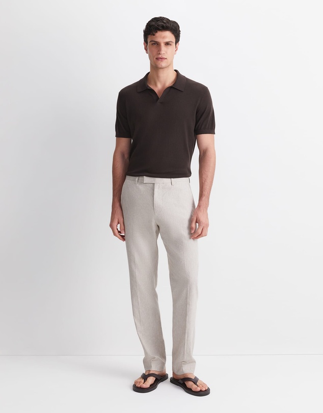 Sportscraft - Jeffery Linen Blend Suit Pant