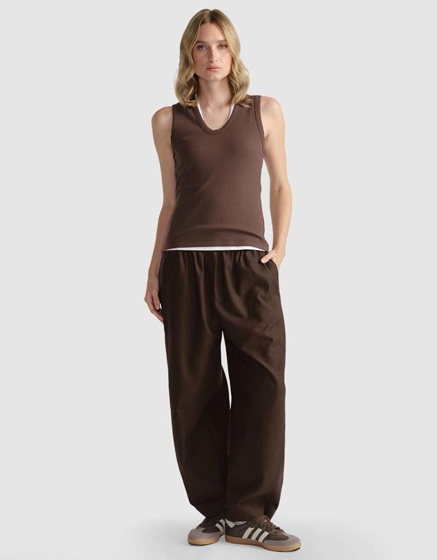 Decjuba - D-Luxe Barrel Twill Pants