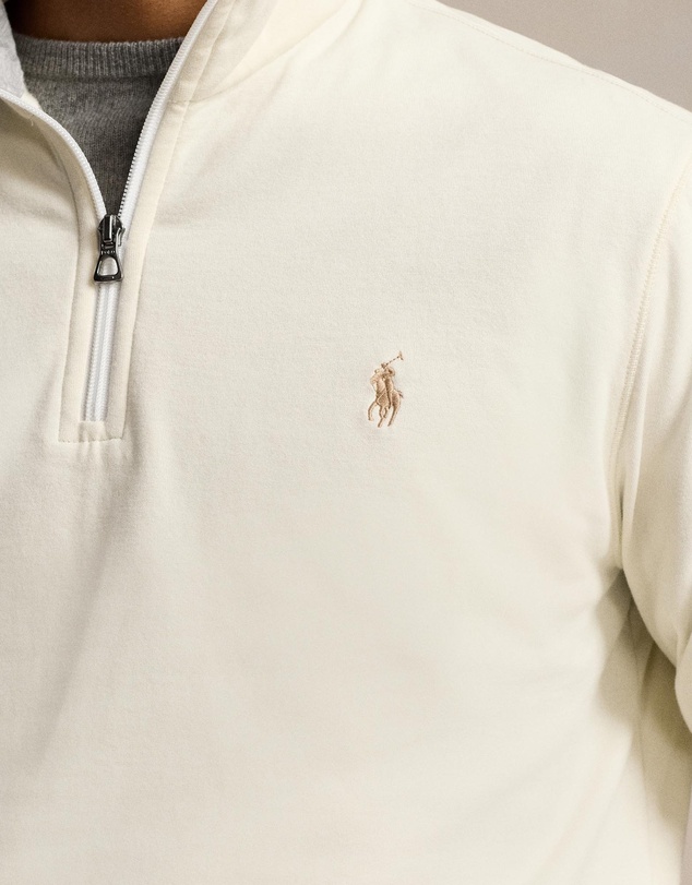 Polo Ralph Lauren - Luxury Jersey Quarter-Zip Pullover