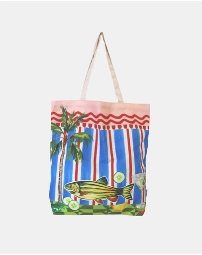 La La Land - Seaview Large Shopping Tote