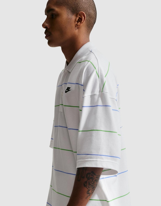 Nike - Sportswear Club Oversized Striped Polo
