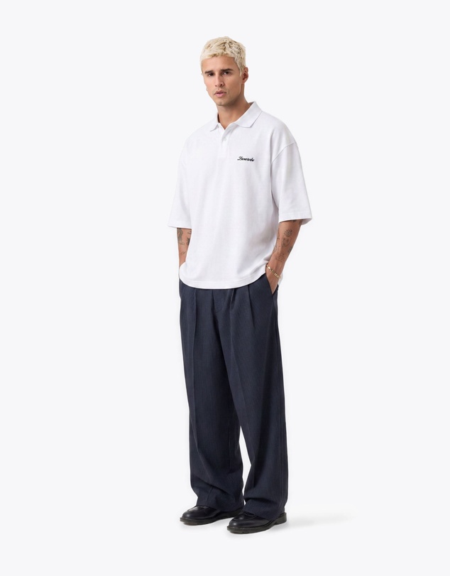 Zanerobe - Box Crop Polo White