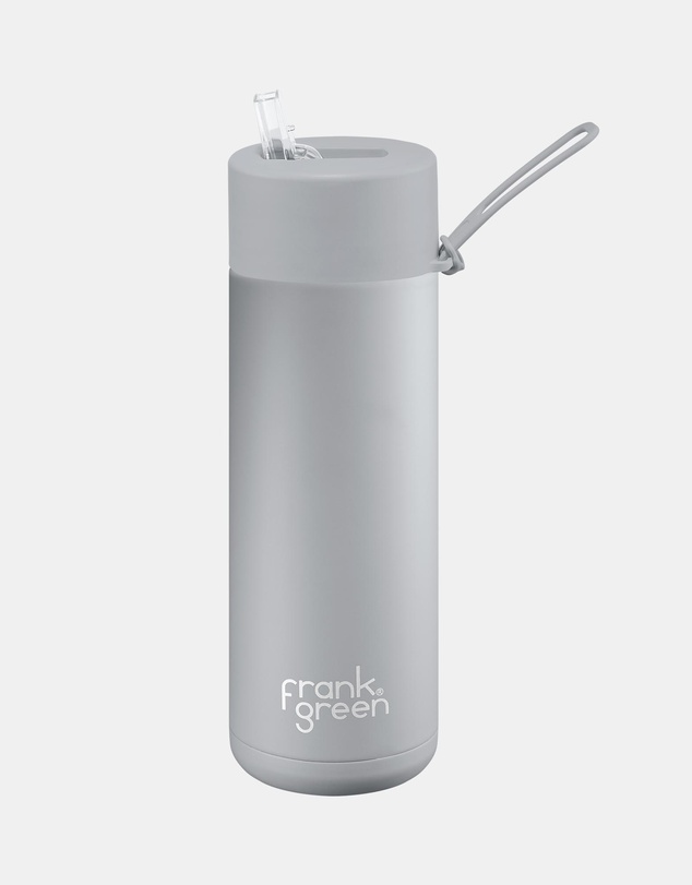 Frank Green - 20oz Stainless Steel Ceramic Reusable Bottle with Straw Lid