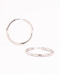 Lovisa - Surgical Steel Polished Hoop Earrings