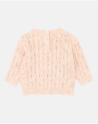Fox & Finch - Wild Garden Knitted Jumper - Babies
