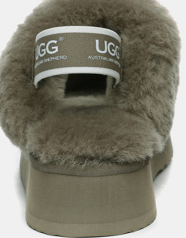 EVERAU - Australian Shepherd Ugg Waffle Platform Cow Suede Upper House Shoes