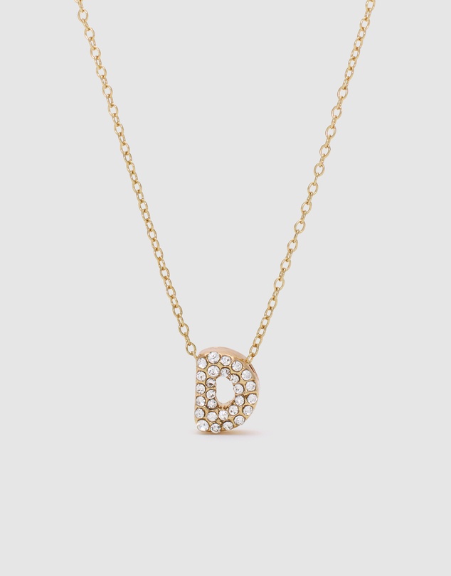 Seed Heritage - Initial Jewel Bubble Necklace