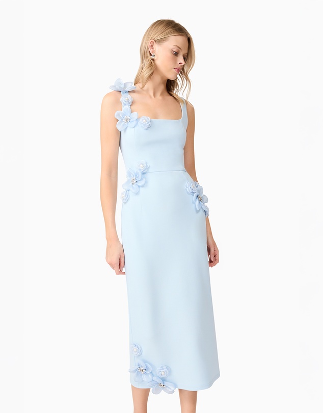 Elliatt - Chantelle Midi Dress in Blue