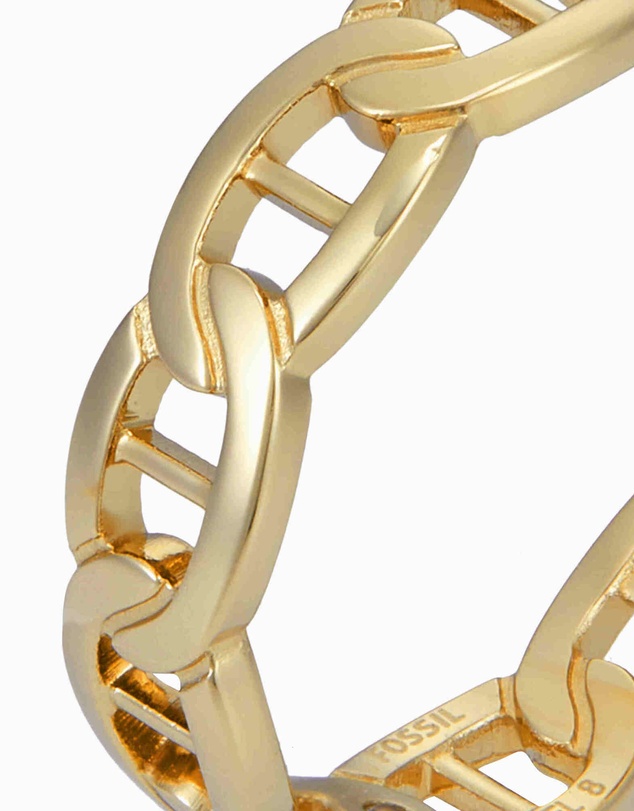 Fossil - Heritage Gold Tone Ring