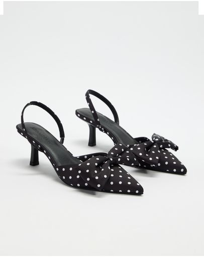 Black Polka Dot