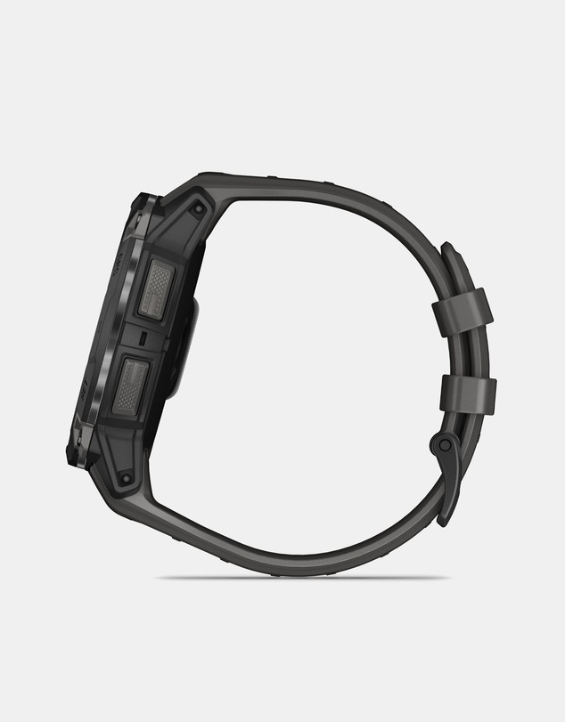 Garmin - Instinct 3 50mm AMOLED Black Bezel with Charcoal Band
