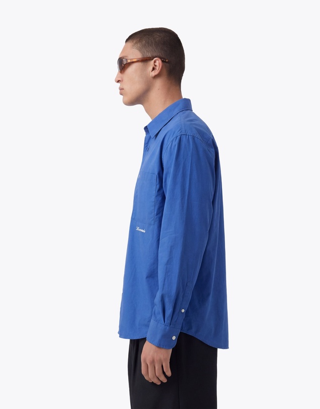 Zanerobe - Business LS Shirt Chalk Blue