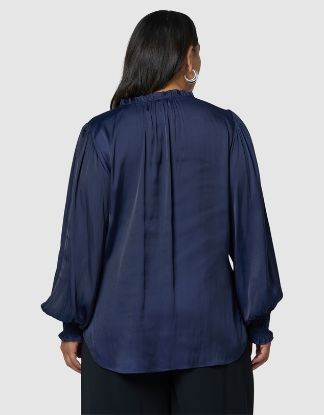 Pink Dusk by Curve Project - Feels Like The First Time Blouse