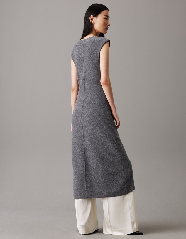 Calvin Klein - Soft Wool Midi Dress
