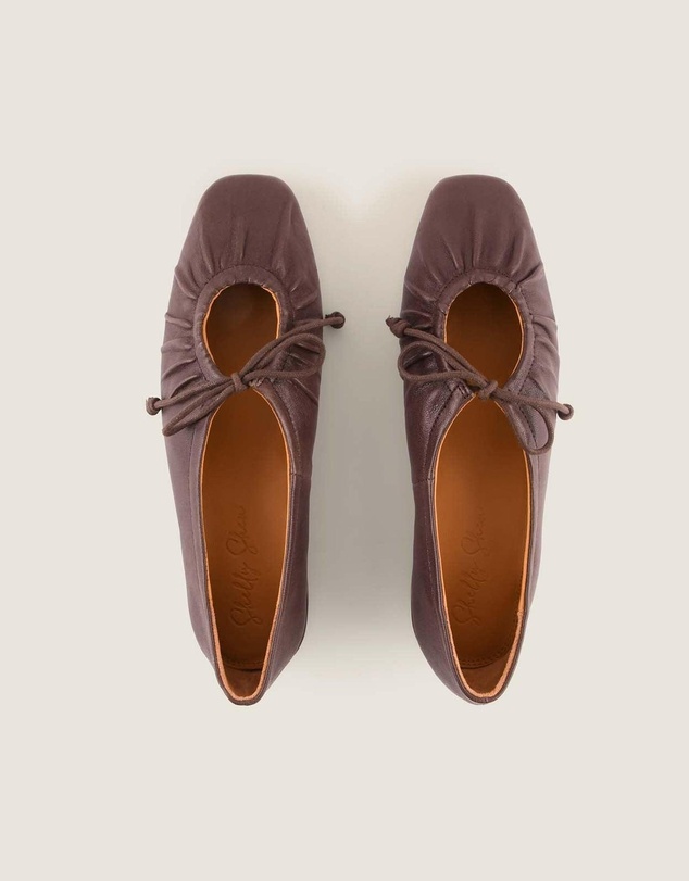 Shelly Shen - Logan Casual Flats Brown Leather