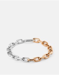 Daniel Wellington - Contrast Link Bracelet Two Tone