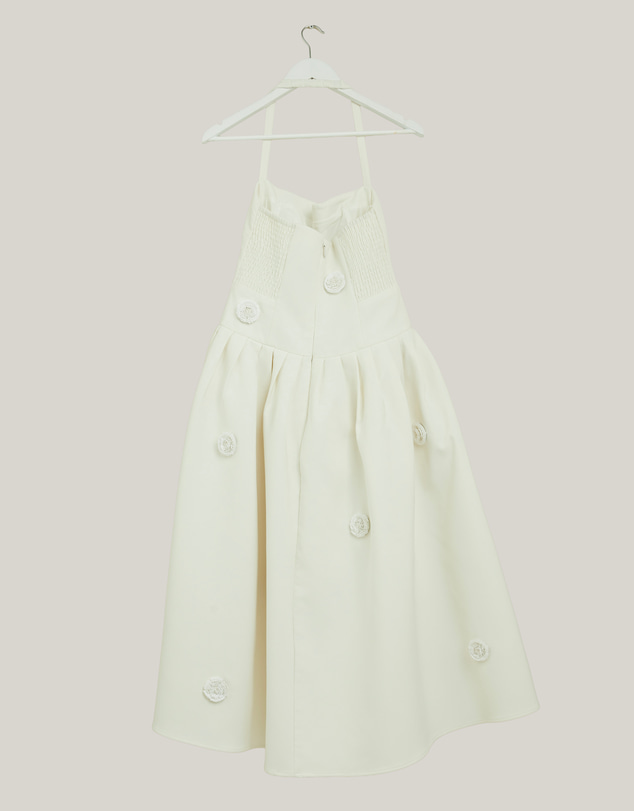 Revibe - Repaired BY JOHNNY. Anita Spot Halter Dress - AU 12