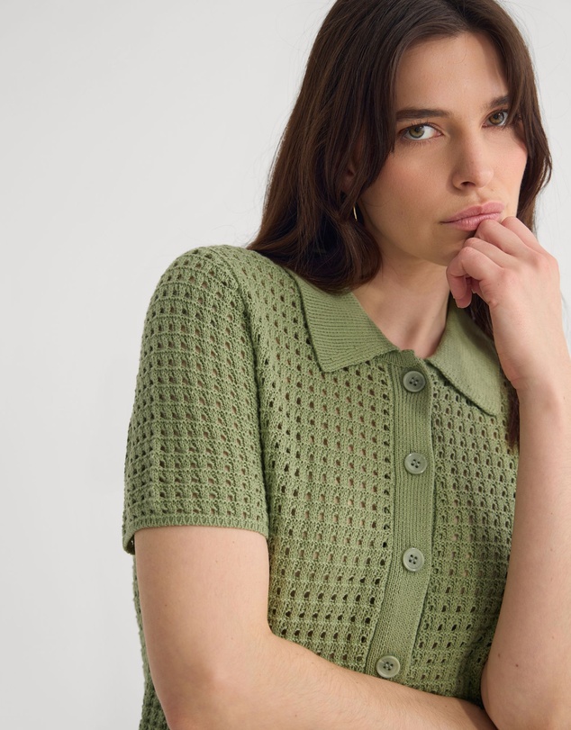 Oxford - Imogen Crop Cardigan